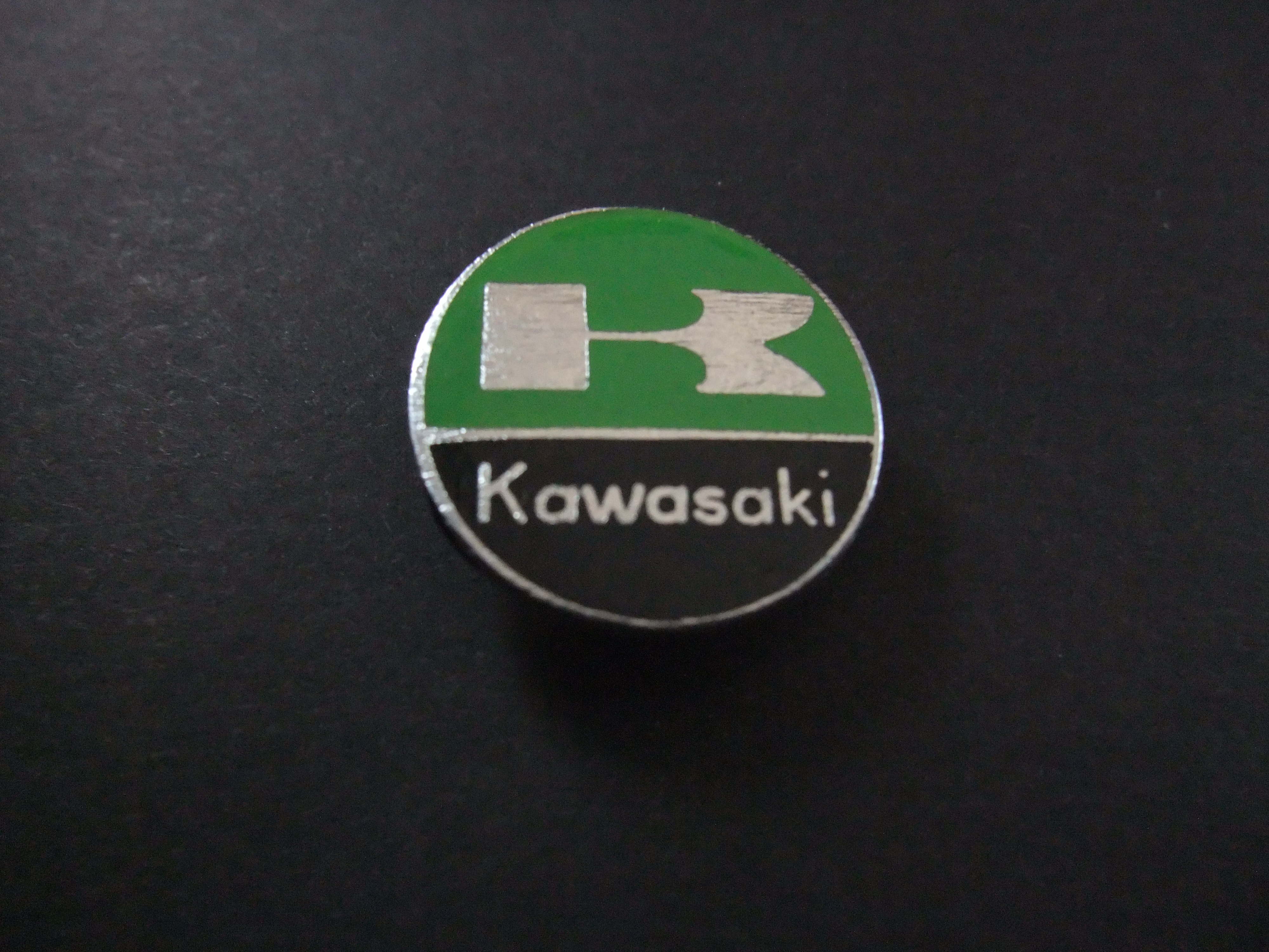 Kawasaki motor , logo emaille